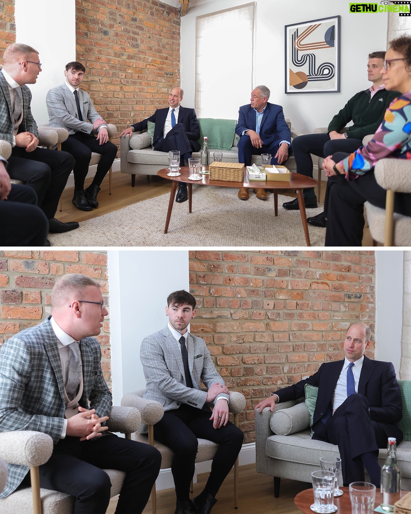 William, Prince of Wales Instagram - Free, life-saving treatment and support for men in suicidal crisis is what @jamesplaceuk does so exceptionally in its centres across the country. Proud to open its new site in Newcastle today which has already helped more than 140 men since opening its doors to referrals in January.