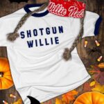 Willie Nelson Instagram - It’s October and you know what that means? It’s time to get your Willie Nelson costume! You could look (almost) this good by snagging Willie Nelson braids and a Shotgun Willie Tee in the online store. Gets yours today before they're gone at the link in bio!