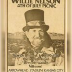 Willie Nelson Instagram - A look back at a few of the notable 4th of July Picnic posters throughout the years! Less than a month out from Willie's Annual 4th of July Picnic... Get your tickets at the link in bio 🇺🇸