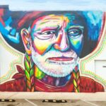 Willie Nelson Instagram – What a beautiful mural outside of M-Prints Printing & Graphics in Mineola, TX. Designed by @karenmusgravesartist and executed by mural artist, @el_chan_guri. Have you been by to see it? 

📸: @kenkirk.photography