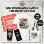 Willie Nelson Instagram – Willie Nelson & Family will be On the Road Again in Florida! The 2024 tour will be kicking off Feb. 7th! Looking for great tickets? Check out Premium Packages that include a premium seat and exclusive merchandise designed only for package purchasers. Availability varies by market. Tickets & Packages: willienelson.com

2/7/24 Immokalee, FL – ADA Packages available
2/9/24 Pompano Beach, FL – Very Limited Packages (4th Row)
2/10/24 Clearwater, FL – Packages SOLD OUT
2/12/24 Key West, FL – Very Limited Packages (3rd Row)
2/14/24 St. Augustine, FL – Available (5th Row)
2/15/24 St. Augustine, FL – Available (4th Row)
2/17/24 Apopka, FL – Available (2nd Row)
2/18/24 Cocoa, FL – Packages SOLD OUT