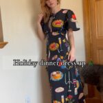 Willow Shields Instagram – Holiday dress up inspo: 
Dress by @lisasaysgah 🥧