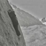 Willow Shields Instagram – Climbing in Bishop CA on 35mm black and white film🏔️