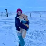 Willow Shields Instagram - First 48 hours in Iceland• stuck in a horrible blizzard, took us over 6 hours to dig ourselves out, learned to use tractors, got shocked by an electric gate, slipped on the ice, and only ate a bag of chips and soup. But also met 3 week old puppies, beautiful horses, and wonderful people. 🫶🏻