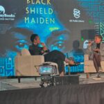 Willow Smith Instagram - Thank you @willowsmith for making time to share space with us here in DC at MahoganyBooks last night. The conversation between you and @alex_elle was heartwarming, funny, compassionate, and inspiring . So many of us are thrilled to step into the pages of your debut historical fiction novel, Black Shield Maiden, congratulations, let’s go! “I put my soul on the page, whatever you are doing with your life... I put my soul in that song, I put my soul in the plate of food I made. Whatever it is.... That’s it. That’s the place we are all searching for.” -Willow Smith Oh, and also loved hearing one of your favorite Black books is by #OctaviaButler. See last slide for exact title y’all :) Shoutout to @dcpubliclibrary @lovedclibrary for saying yes to partnering with us and to our forever DJ @roots_tonic for getting it lit at the library for us. Community. Conversations. Connections. Always. 🖤 #MahoganyBooks #blackbooksmatter #willowsmith #alexelle #BlackShieldMaiden