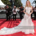 Wilma Elles Instagram - Cannes Film festival Red Carpet of "Fallen Leaves" wearing @gulaferatas ❤️ being styled by @nilufersatorius ❤️ #Hautecouture #cannes #filmfestival #dress #fallenleaves #wilmaelles #wilmaelles1