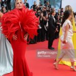 Wilma Elles Instagram - Premiere of "The Pot-au-Feu" at the 76. Cannes Film festival wearing @lena_erziak ❤️Haute Couture Dress being styled by @mephistophelesproductions ❤️ Make up by @carineparisparis Hair by @shery_hair_makeup_artist &@alex.von.trentini 🙏🙏🙏 Also Thank you too @vanityfair @festivaldecannes #cannes #filmfestival #hautecouture #gala #redcarpet #premiere #wilmaelles #wilmaelles1 #heidiklum @heidiklum