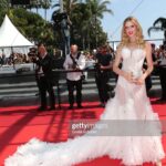 Wilma Elles Instagram - Cannes Film festival Red Carpet of "Fallen Leaves" wearing @gulaferatas ❤️ being styled by @nilufersatorius ❤️ #Hautecouture #cannes #filmfestival #dress #fallenleaves #wilmaelles #wilmaelles1