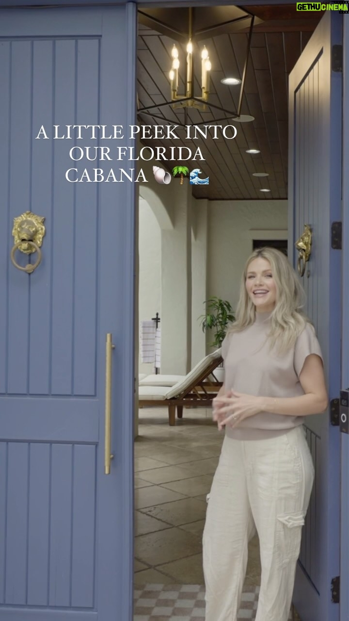 Witney Carson Instagram - Our little slice of paradise šš“šā
ļø Full house tour on my YouTube channel, link in bio! Everything designed and furnished by @fourchairsfurniture Lighting by @hudsonvalleylighting @lighting_design_company Photos and video by @ianrothstudios