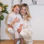 Witney Carson Instagram – @jujube_intl X @witneycarson launch day 🥹✨⛅️ So thankful for all the cute moms and babies that came to celebrate with us! Did you get yours yet?! Link in my stories!