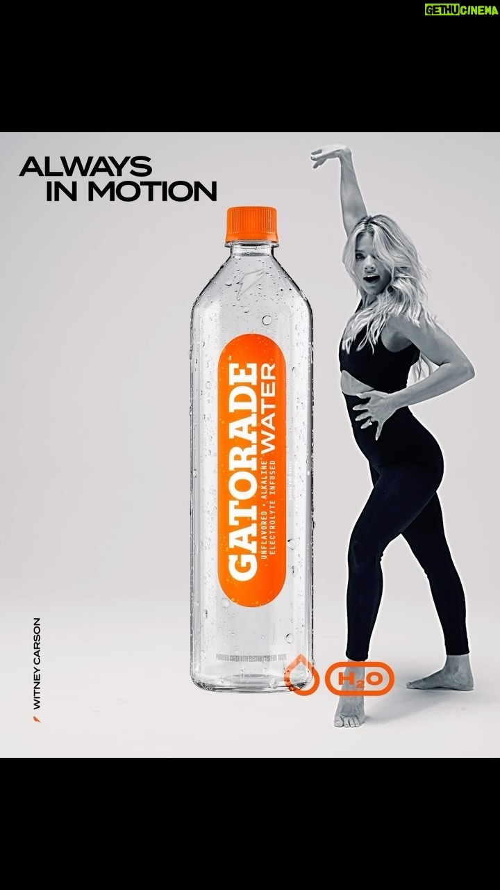 Witney Carson Instagram - HERE THEY ARE!! The video content from the @gatorade Water shoot is LIVE, all around the country! Have you seen the billboards yet?? 🤭🥹🙏🏼 #Gatorade_Partner