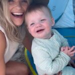 Witney Carson Instagram - One of our favorite places to be lately🌴🌊☀️ after eight months of living here we finally got the beach set up down, wahoo! All the links in stories! #beachday #family #beachlife #beachvibes #floridalife