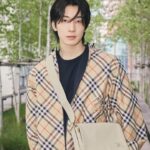 Wonwoo Instagram - 🤎 @burberry #Ad #burberry