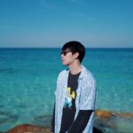 Worrawech Danuwong Instagram - ทะเลสีฟ้าใสแต่ใจพี่สีชมพูววว