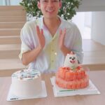 Worrawech Danuwong Instagram - วันเกิดปีนี้ทำบุญเผื่อทุกคนแล้วนะครับ☺️ ขอบคุณทุกของขวัญวันเกิดและข้อความที่ส่งมาเบิร์ดเดย์น๊า💚🥳 #HappyDanDay2023