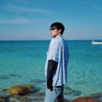 Worrawech Danuwong Instagram - ทะเลสีฟ้าใสแต่ใจพี่สีชมพูววว