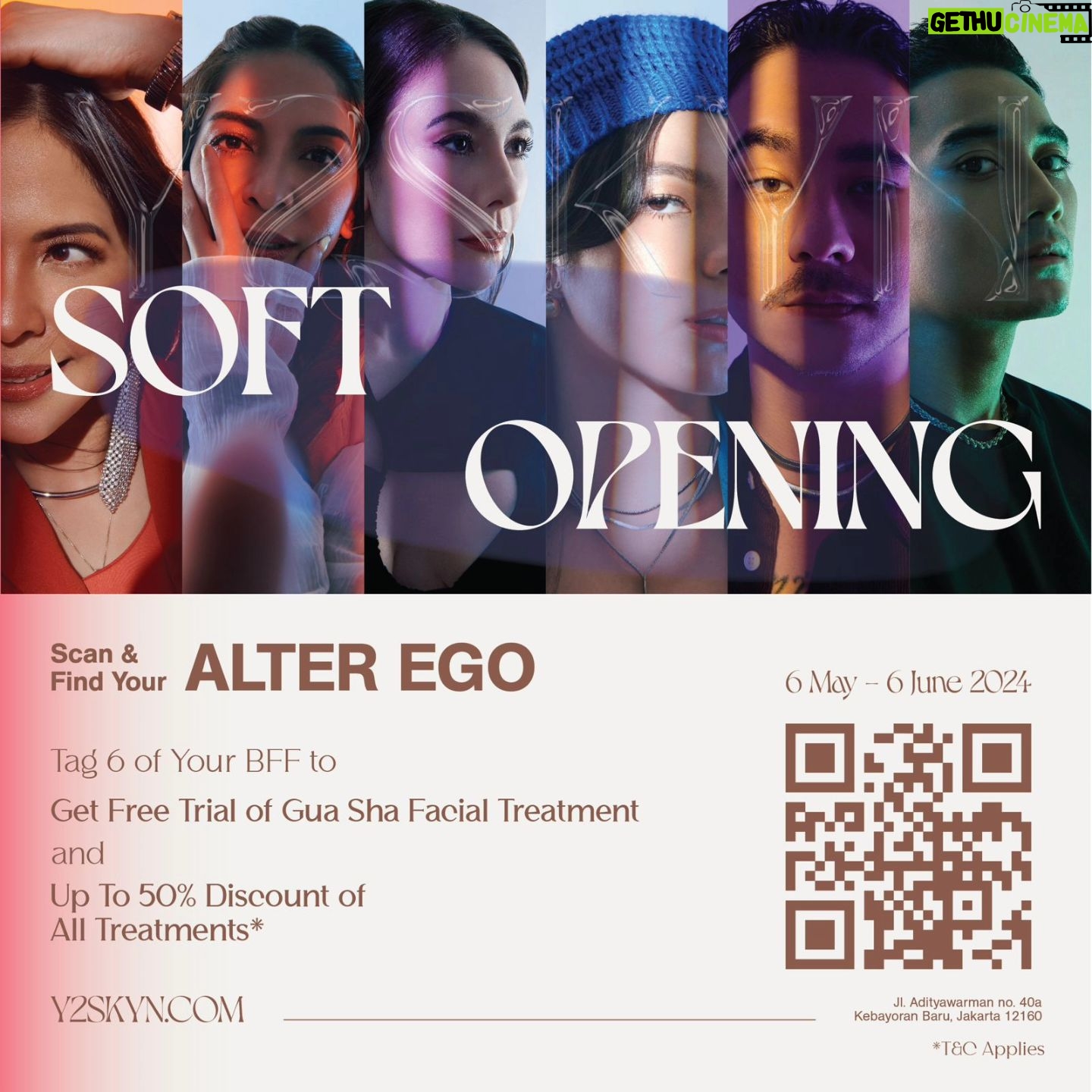 Wulan Guritno Instagram - Step into the future of beauty at @y2skyn long-awaited soft opening! With the concept of "organic futurism" where we merge the practices of traditional holistic crystal Guasha and elements based treatments with cutting-edge technology, we offer 6 destinations from head to toe in one place: Skin & Beauty Manicure, Pedicure, and Nail care by Manifest IV Bar by Mirror-Mirror Brow & Lash Bar by Anggie Rassly IV Bar by IVtamins Brush Hour by Mirror-Mirror Through personalized assessments and advanced tools, individuals can discover their unique elements and a customized journey treatments tailored to their specific needs and desires. Tag 6 of your friends, share your post, visit and show us your post at LCC Adityawarman 2nd floor to get special promotions during our soft opening from May 6th to June 6th! Opening Hours: 10 am- 18.00 daily #y2skin #alteregonotyourego #findyourY