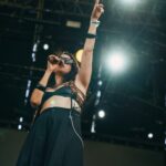 Ximena Sariñana Instagram - ¡Gracias Lolla por recibirnos así, nos vamos con muchas ganas de volver! Ojalá hayan disfrutado de las nuevas canciones, los quiero ❤️ 📷 @cataalmada_music @lollapaloozaar