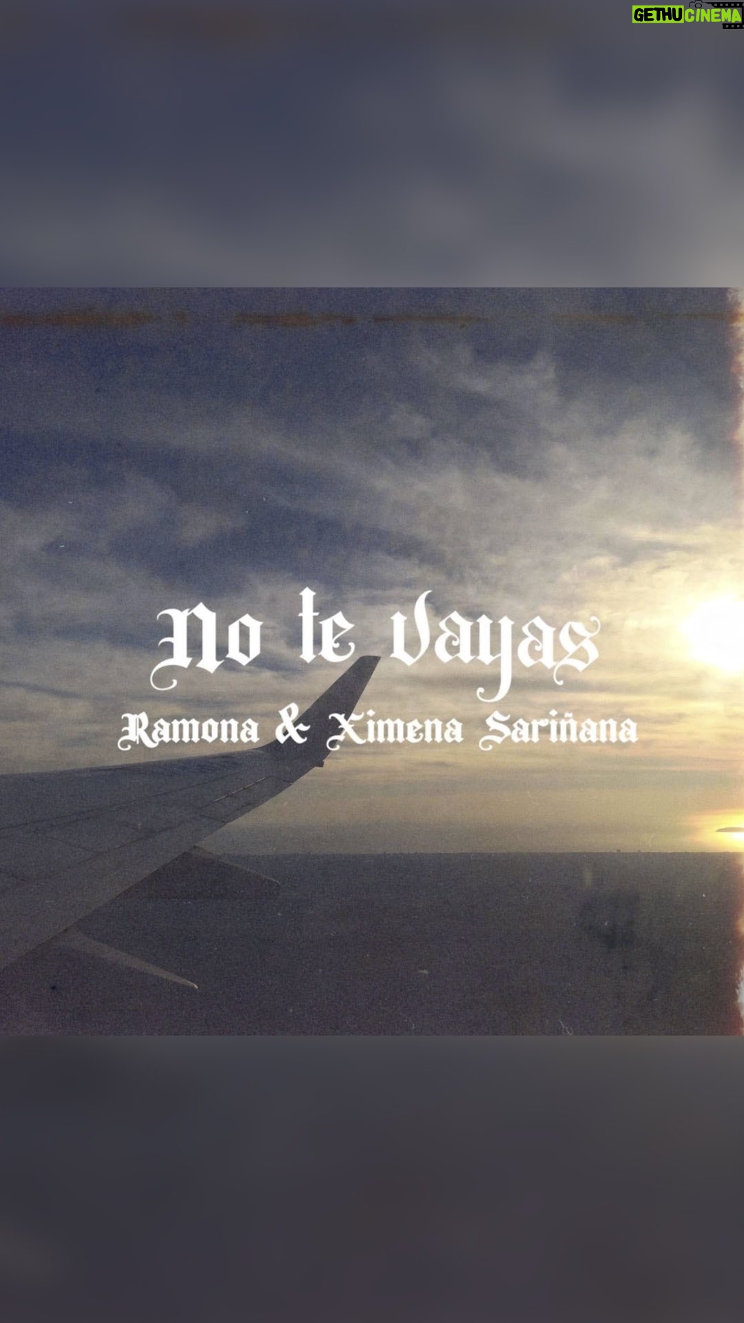 Ximena Sariñana Instagram - Este 26 de Enero sale “No Te Vayas” 🥹❤️, canción que hicimos junto a @Ximenamusic y nos sentimos muuuuy contentos por el resultado, ya queremos que la escuchen y que la abracen. 🥹🥰 Hagan presave en su plataforma favorita!!! Link en bio. 🫶