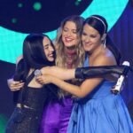 Ximena Sariñana Instagram - Noche mágica en los @latinbillboards 2023 junto a mis queridos @angelesazulesmx @nicki.nicole @sofiareyes 🫶🏼 #billboards2023 📷 @alberto.castillom & -Getty images-