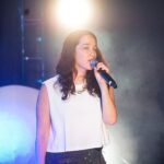 Ximena Sariñana Instagram – ¡Qué lindo verlos anoche! Gracias a @elsant por venir a cantar conmigo y a @mega_mexico LQM 🩵
#mega #megaverso 

📷 @apanauu
