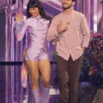 Xochitl Gomez Instagram - We made it to the semifinals!!!! Thank you to everyone who voted and support us. @valentin you’re the best partner I could ask for and I love performing alongside you, I appreciate your patience, dedication, and ur ability to be a GOOFBALL! These two dances brought me so much joy 🤍✨🌹 #teamxv #dwts