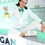 Xochitl Gomez Instagram - Thank you for having me @GarnierUSA! This was such a fun opportunity, hope I can work in the lab one day! 🥼👩‍🔬🔬#GarnierPartner #FructisHairFiller