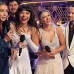 Xochitl Gomez Instagram - We made it to the semifinals!!!! Thank you to everyone who voted and support us. @valentin you’re the best partner I could ask for and I love performing alongside you, I appreciate your patience, dedication, and ur ability to be a GOOFBALL! These two dances brought me so much joy 🤍✨🌹 #teamxv #dwts