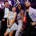 Xochitl Gomez Instagram - So honored to have the 1st perfect score of the season!!!! Thank you @valentin for being the best partner I could ever wish for. And to everyone who voted: 🫶! Up next Taylor Swift Night!!! #teamxv
