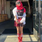Xochitl Gomez Instagram - my red receipts are on…oops 🫣🤭 #sponsoredbyht