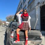 Xochitl Gomez Instagram - my red receipts are on…oops 🫣🤭 #sponsoredbyht