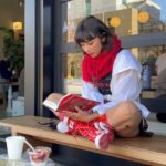 Xochitl Gomez Instagram - my red receipts are on…oops 🫣🤭 #sponsoredbyht