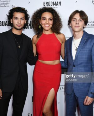 Xolo Mariduena Instagram - Thank you Guadalajara Film Festival for this recognition. What a special night surrounded by so many loved ones. Thank you Monica, Vanessa and Jacob for your kind and honest words and Adriana Barraza for the surprise!!! Te amo te amo
