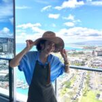 Yûko Takeuchi Instagram - ・ ある日ハワイで待ち合わせ🏝 最初は良かったのだけど、 高い所が怖くて… 皆さん早く来て‼️と、震えてました。 3/19（火）19:00〜22:54 「ザ！世界仰天ニュース 春の4時間スペシャル」 ハワイ仰天物件探し！