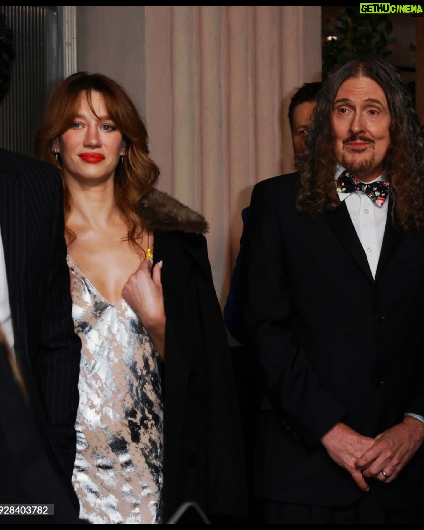 Yael Grobglas - 40.5K Likes - Emmy night was fun (including a surprise pic with Weird Al)
🎗️
#appletvplus