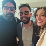 Yael Grobglas Instagram - With some friendly fellow Jews @brettgelman @henmazzig
