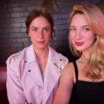 Yael Grobglas Instagram - I’m pretty sure we were both hiding fries in our mouths here. Like squirrels.