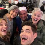 Yael Grobglas Instagram - Bts #hanukkahonrye part 1!