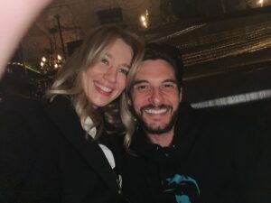 Yael Grobglas Instagram - Celebrating Ben’s first show! (Of many). 
You killed it !! 💜