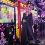 Yael Grobglas Instagram - Maybe I wound up in an arcade at 11pm and maybe I also played guitar hero for two hours. Maybe.