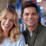 Yael Grobglas Instagram - Come see our delightful movie starring myself and one of my favorite humans @jeremymjordan 💙 #HanukkahOnRye @hallmarkchannel Premieres: Sun Dec 18 at 8/7c