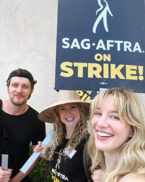 Yael Grobglas Instagram - #SAGAFTRAstrong