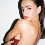 Yael Shelbia Instagram – 🍷♥️ photo by @omri_levi 
Hair @ran_karisi 
MU @elle.adida 
Dress @oriaazran_ 
Style @daniella_capelouto 
Necklace @daniellacapelouto_jewellery