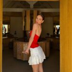 Yael Shelbia Instagram – Going red ♥️