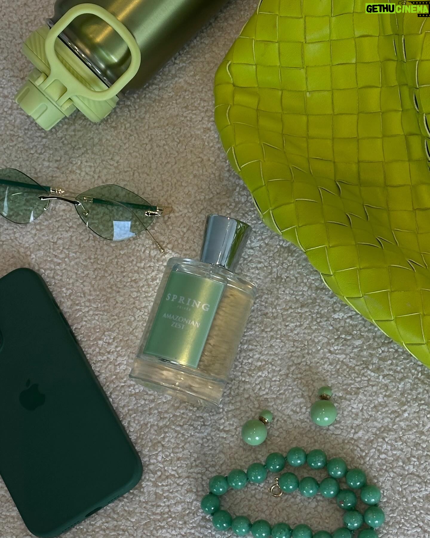 Yael Shelbia Instagram - AMAZONIAN ZEST @spring.perfume scent of paradise 🍃✨🩶