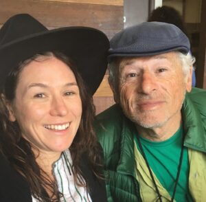 Yael Stone Instagram - I got a really good dad for me. He’ll never see this -but I love you like mad Stoney.♥️