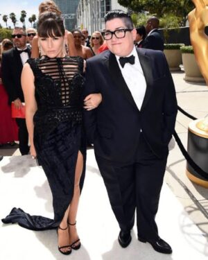 Yael Stone Instagram - A very important decade of orange 🍊 friendship. Lea Delaria, I love you. @realleadelaria