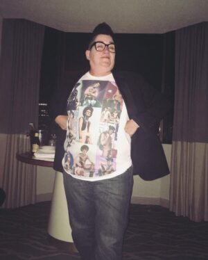 Yael Stone Instagram - A very important decade of orange 🍊 friendship. Lea Delaria, I love you. @realleadelaria