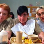 Yael Stone Instagram - A very important decade of orange 🍊 friendship. Lea Delaria, I love you. @realleadelaria