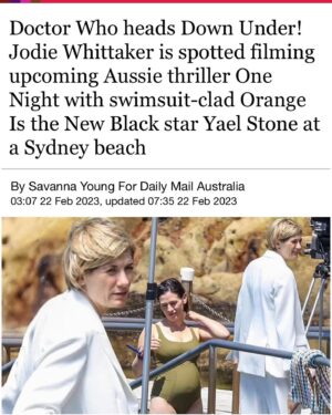 Yael Stone Instagram - Shout out to this publication for committing themselves to celebrating my body! Thank you for paying for creepy long lens images of me over the years in my swimmers and underwear. And such editorial insight to know that I was ‘showing off’ my body! I was certainly not simply at work or privately enjoying the company of my friends, I was definitely showing off. 
In all seriousness, I have felt so much shame and self hatred over the years about my body. When I saw the most recent images of my body, a body that 3 months prior birthed our 2nd baby I had a momentary desire to punish myself. But then I thought ‘That’s what this game is designed to make us all feel; shame.’ So no, I will not hate my body. I will not be ashamed of this body that does amazing things for me everyday. A body that gave us our daughters and performs all manner of biological miracles. And a body that is aging and changing and with one day will stop. Till that day I say thank you body for working so hard to carry me around! You are a lovely vehicle for my mind and spirit, those things that truly matter.